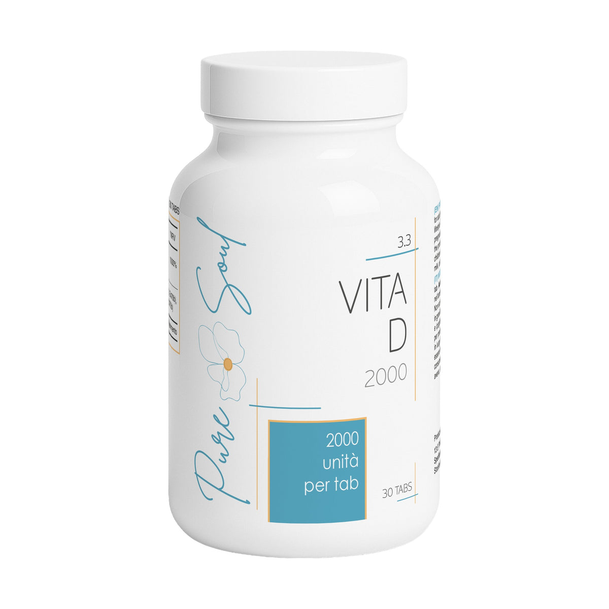 Pure Soul Vita D 2000 30cpr