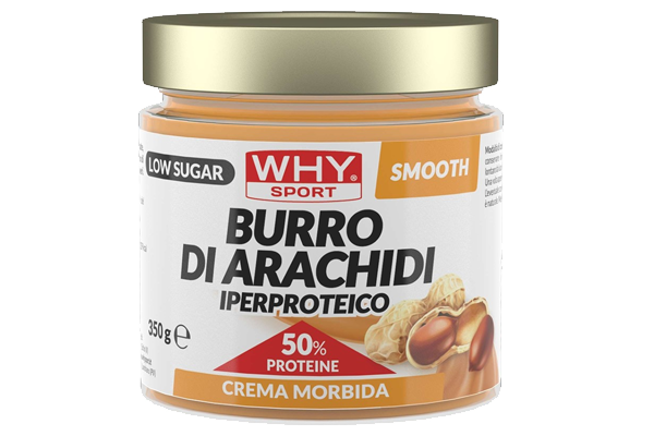 Burro di arachidi IPERPROTEICO smooth 350g