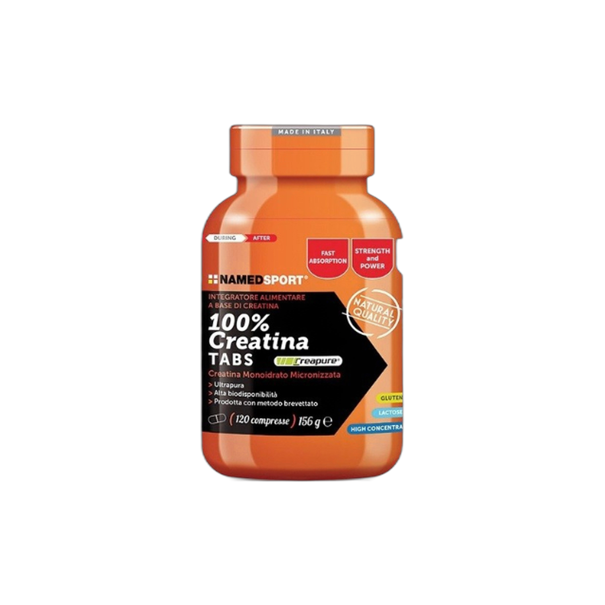 100% creatina 120tabs