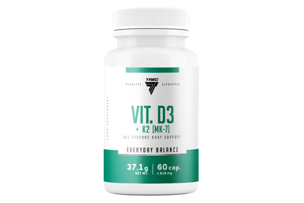 Vit D3 + K2 (MK-7) 60 cps