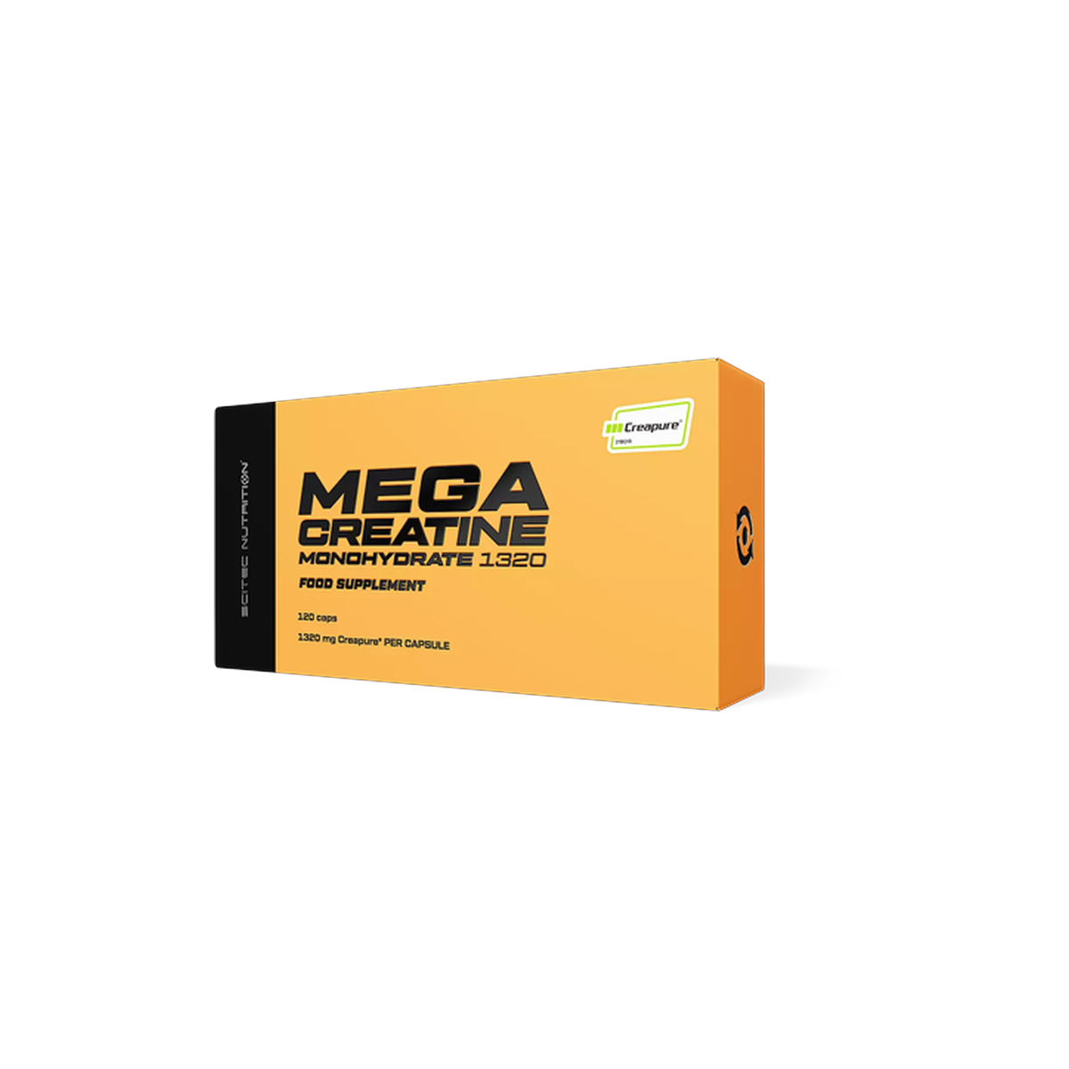Mega creatine monohydrate 120 cps