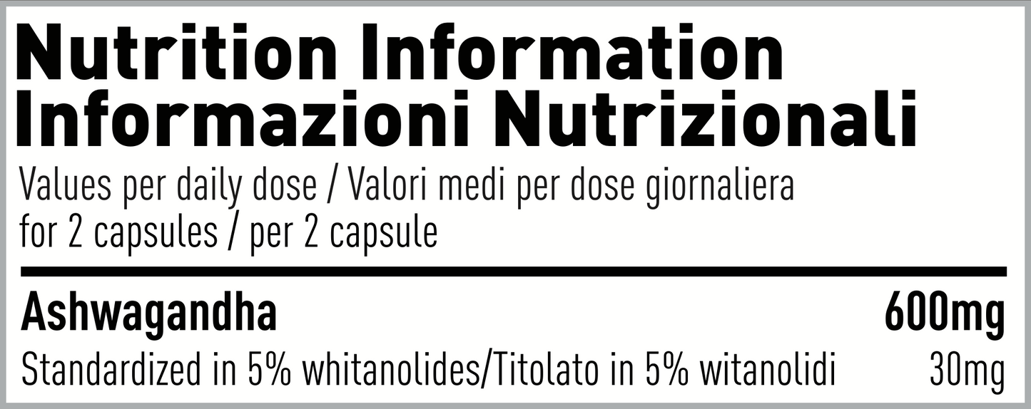 Ashwaganda 60cpr