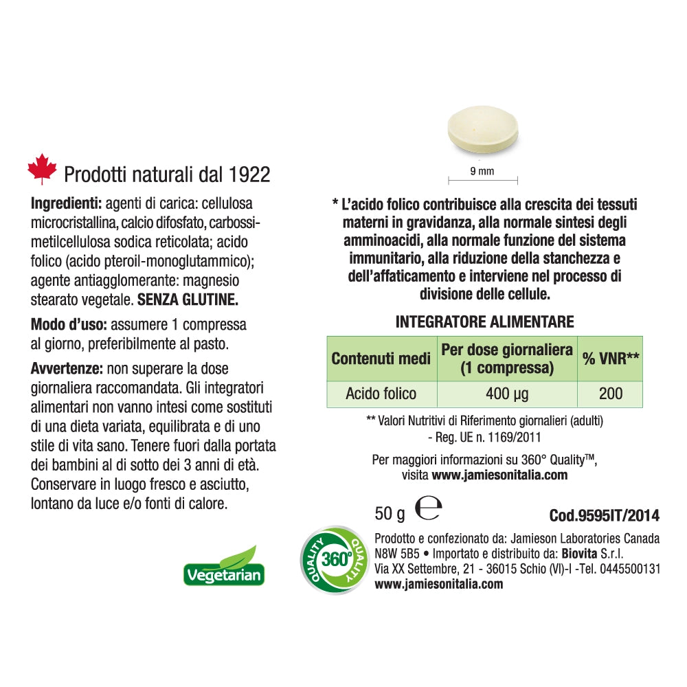Acido Folico 200cpr