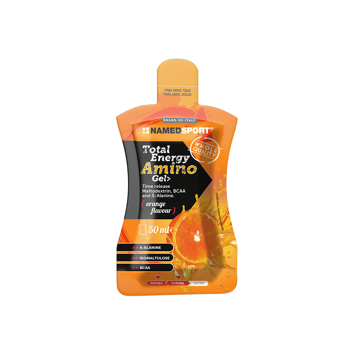 Total Energy Amino gel 32x50ml - Arancia