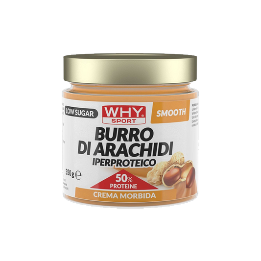 Burro di arachidi IPERPROTEICO smooth 350g