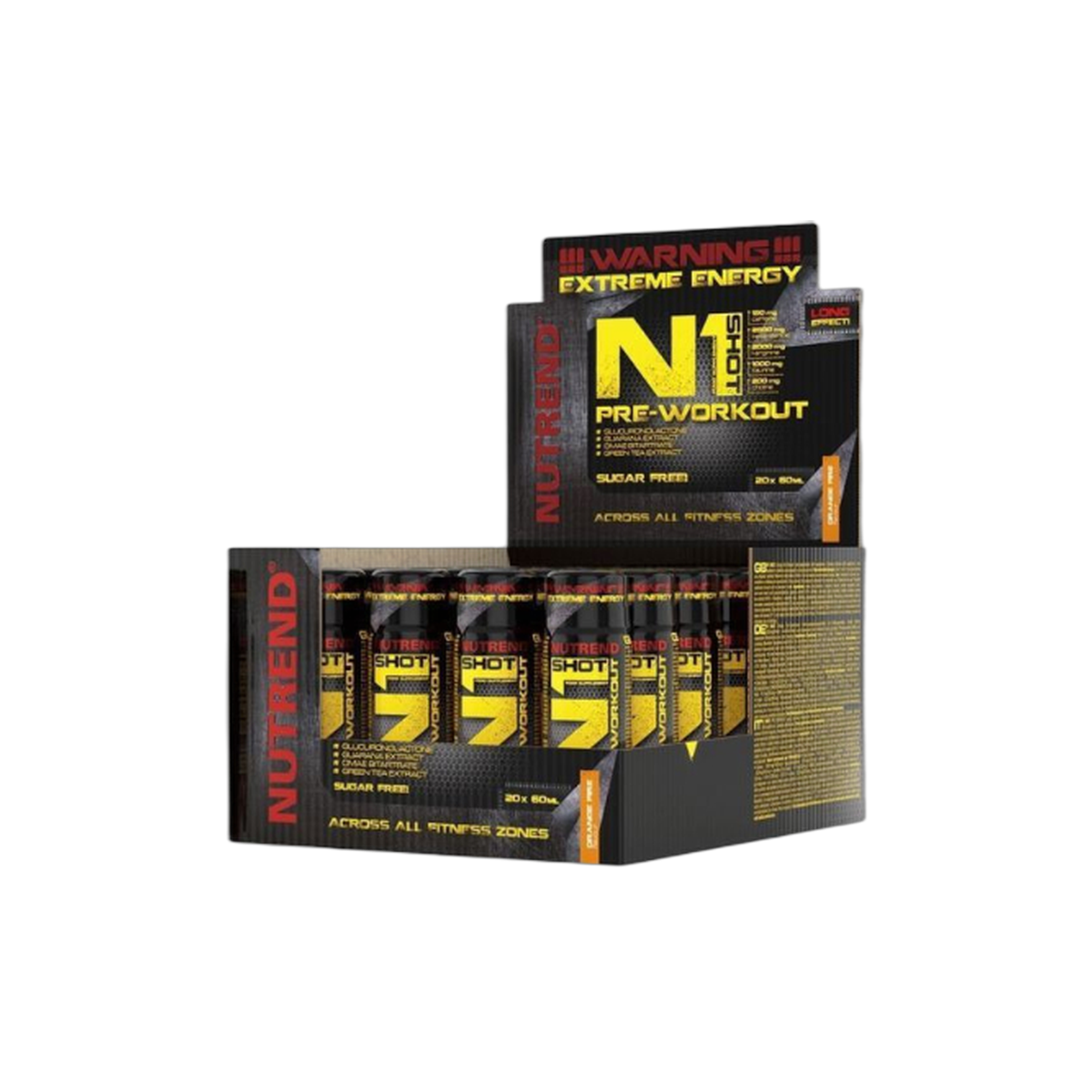 N1 shot 20x60ml - Orange