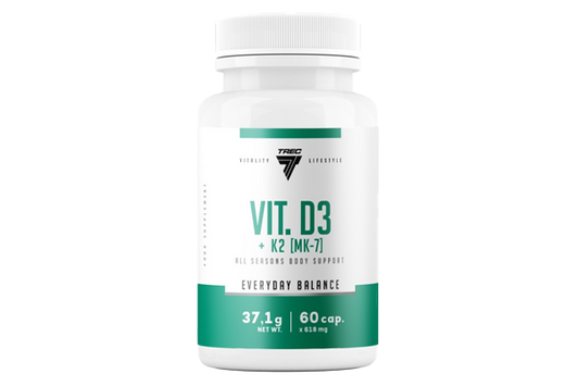 Vit D3 + K2 (MK-7) 60 cps