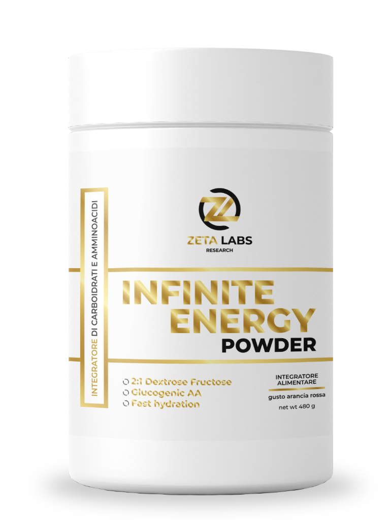 Infinite Energy 480g arancia rossa