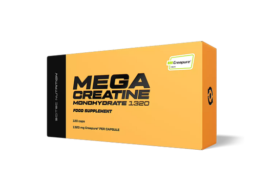 Mega creatine monohydrate 120 cps