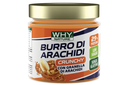 Burro di arachidi crunchy gr 350