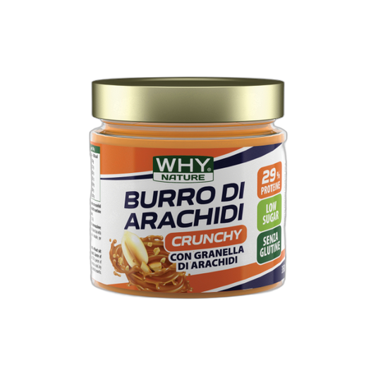 Burro di arachidi crunchy gr 350