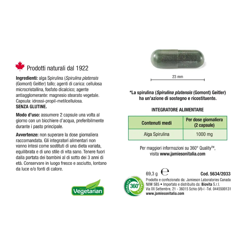 Spirulina 90cpr