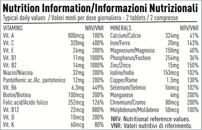Multivitamins 60cps
