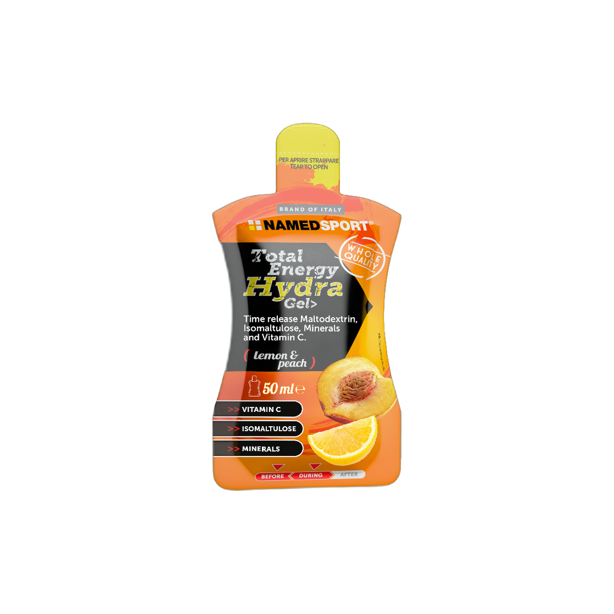 Total Energy Hydra Gel 32x50ml - limone pesca