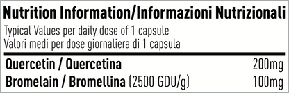 Quercetina + Bromelina 60 cps